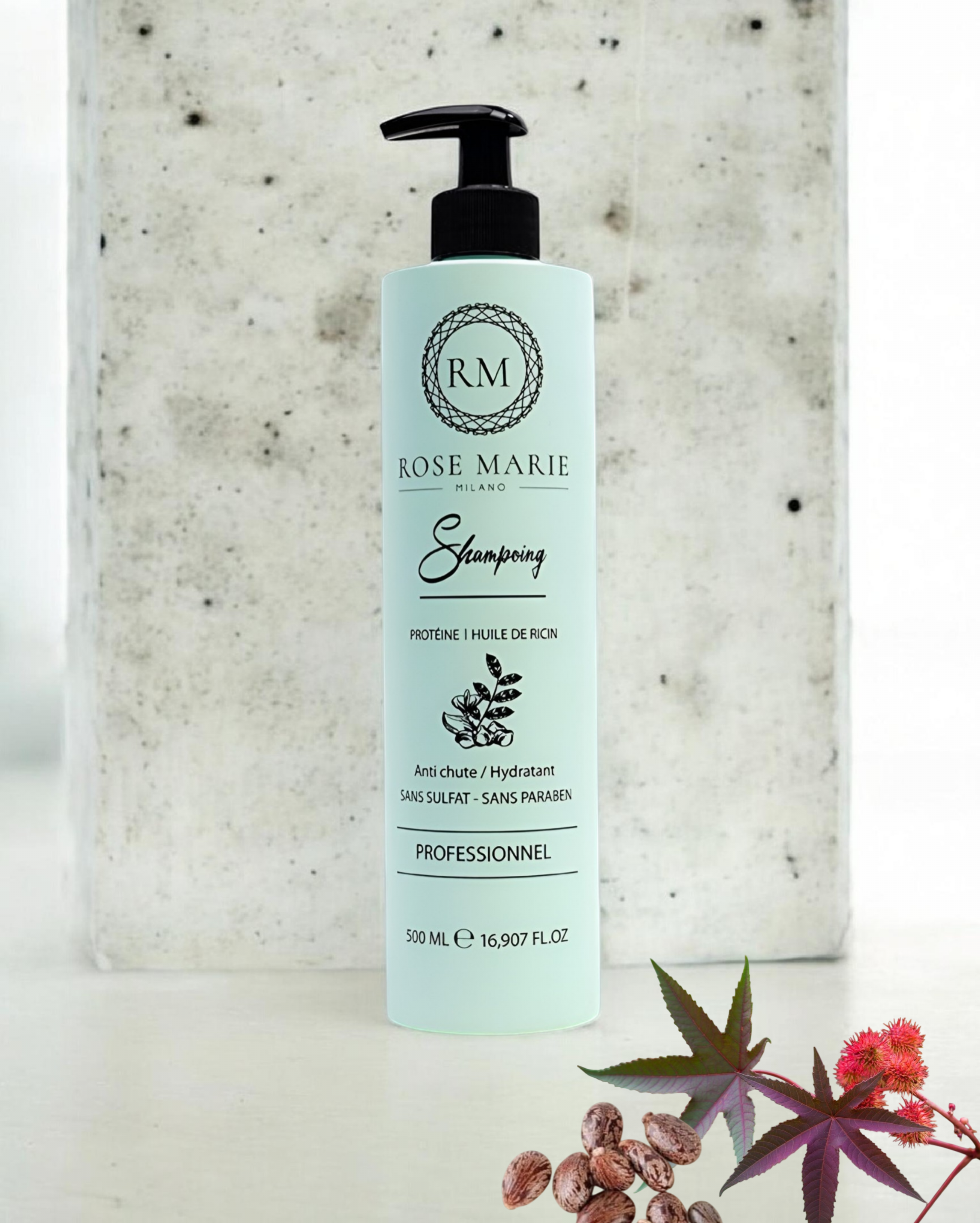 Shampoing  Protéine/Huile de Ricin