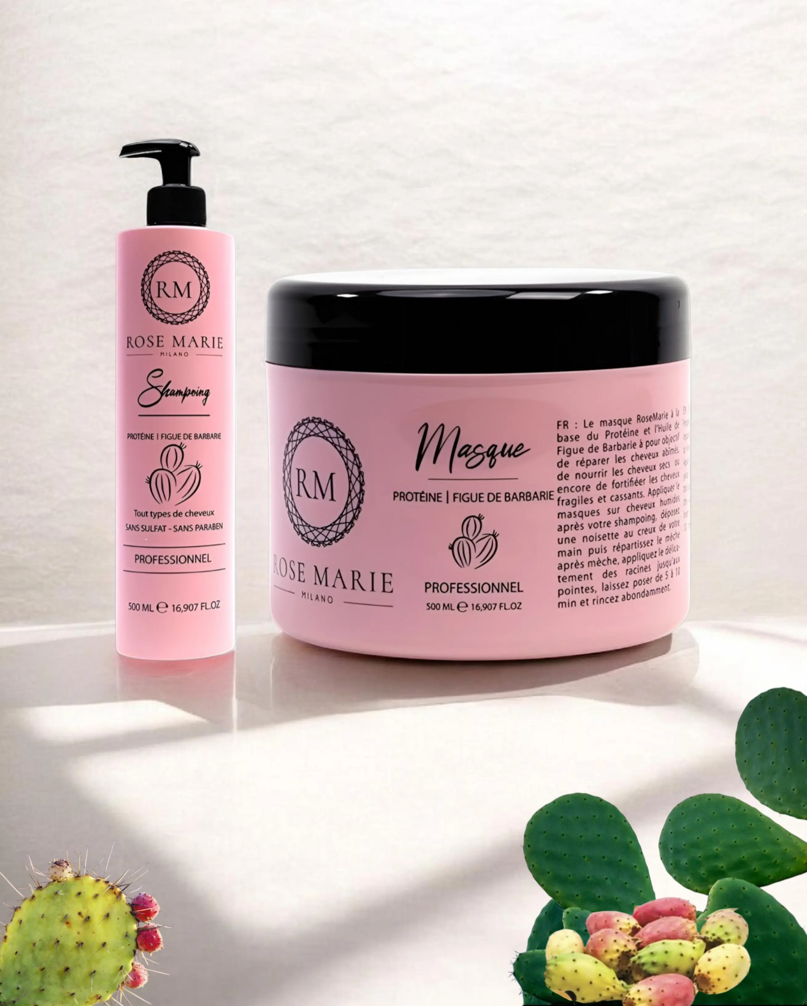 Pack duo protéine et l'Huile de Figue de Barbarie