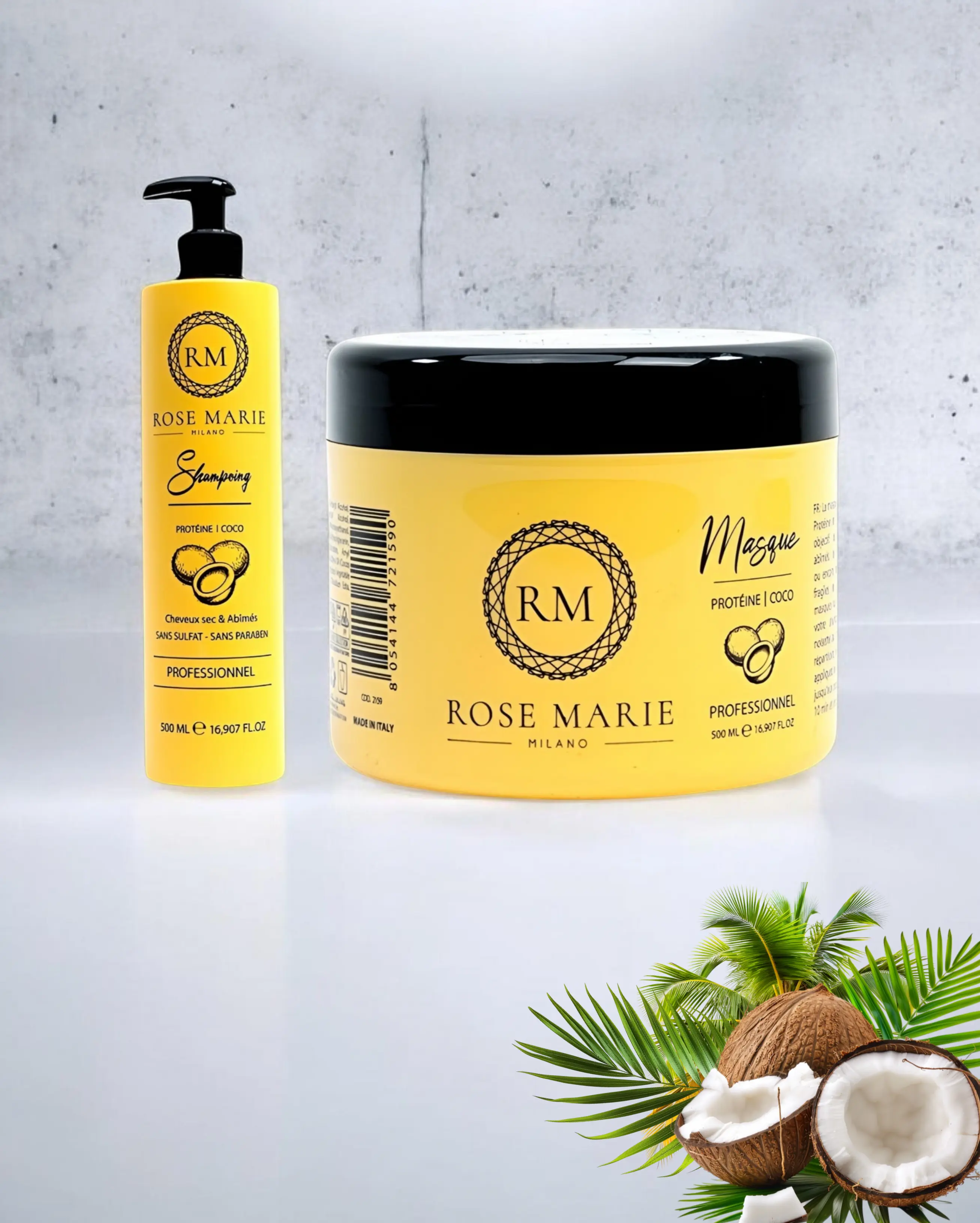 Pack duo Protéine et l'Huile de Coco