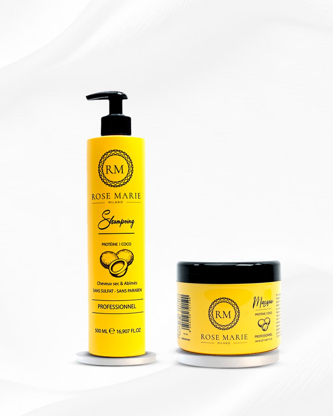 Pack duo Protéine et l'Huile de Coco