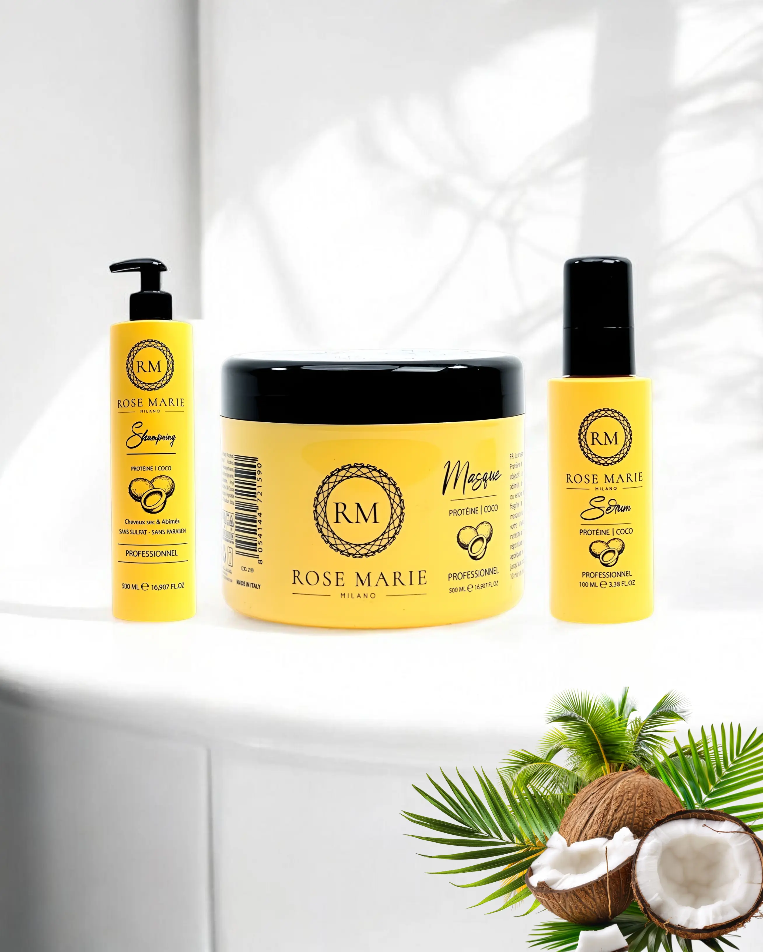 Pack Trio protéine et l'Huile de Coco