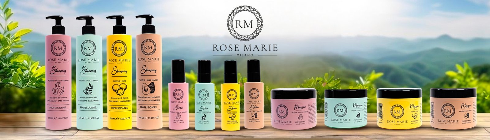Rose Marie Milano - Soins capillaires